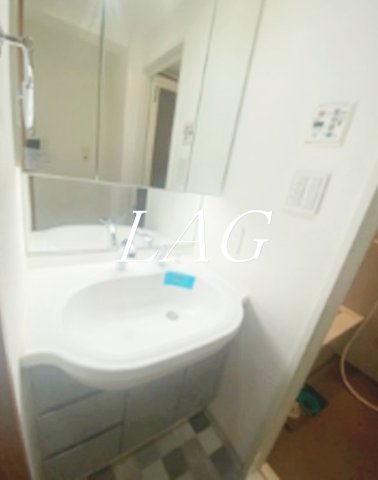 洗面設備　洗面台です。