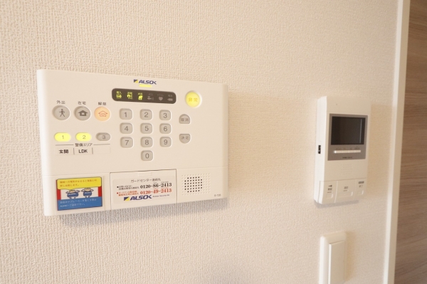 セキュリティ　TVモニター付きで来客対応も安心♪