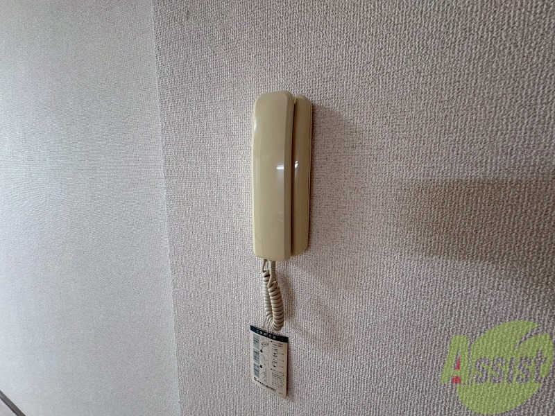 セキュリティ　インターホンは通話ができるので急な訪問があっても安心です。