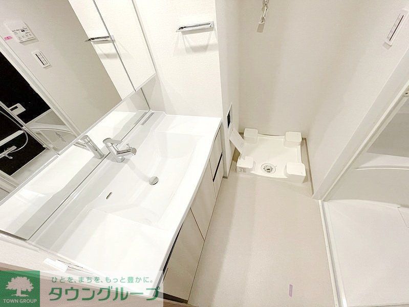 洗面設備　お問合せは(株)タウンハウジングレジデンス事業部までお問合…