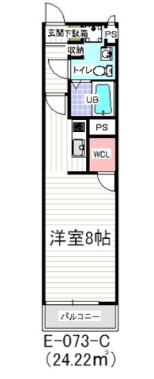 ルームス市川の間取り写真