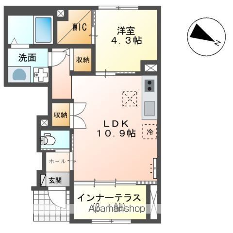 ＪＲ東海道本線 辻堂駅 バス乗車時間：6分 最寄りバス停で下車 徒歩4分 2階建 築3年の間取り写真