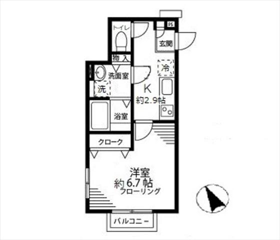 ベルヴェデーレ TK2の間取り写真
