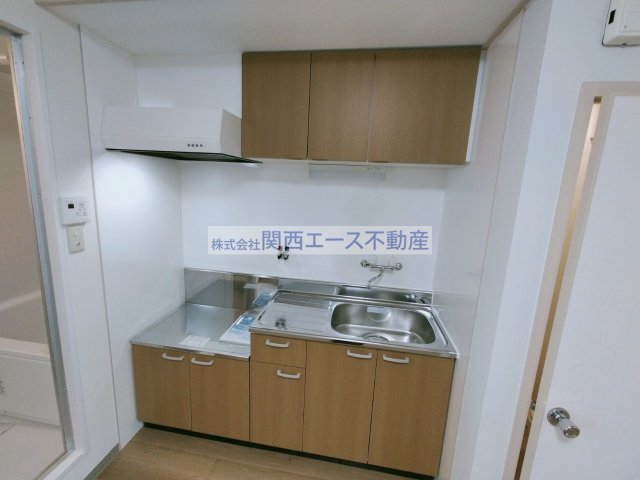 近鉄奈良線 東花園駅 徒歩7分 3階建 築40年のキッチン写真