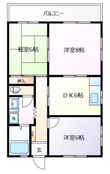 ベースサトウの間取り