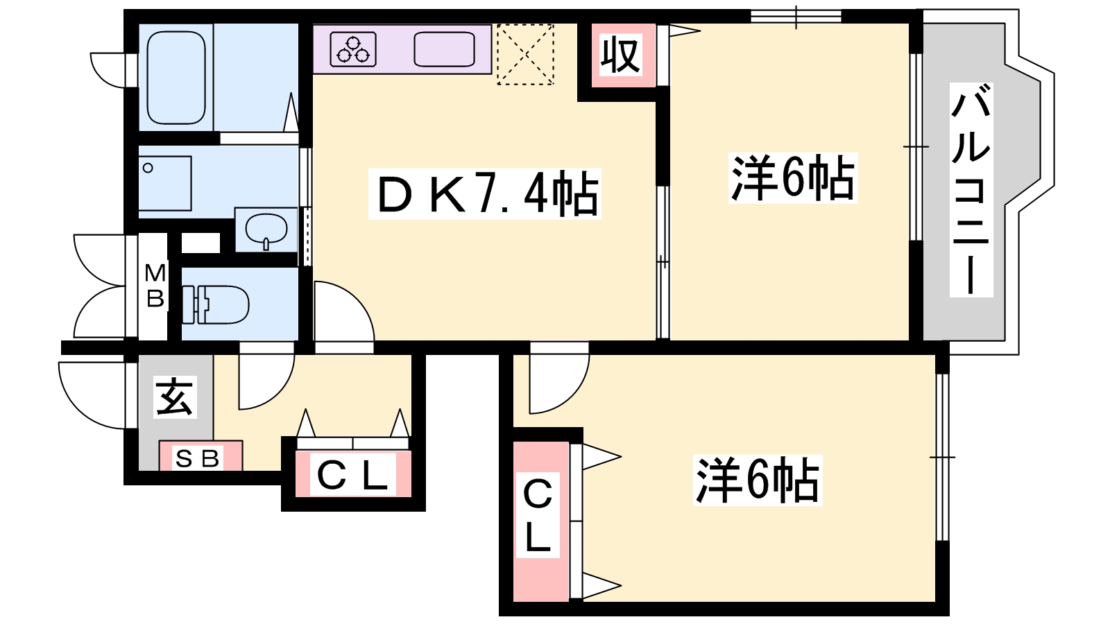 赤穂郡上郡町竹万のアパートの間取り