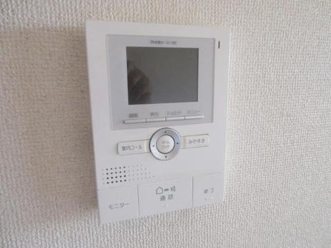 セキュリティ　カメラ付インターホン（イメージ）