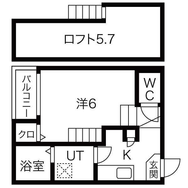 ラ・ポルトの間取り