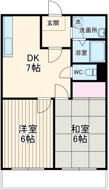 マンションスターダストの間取り