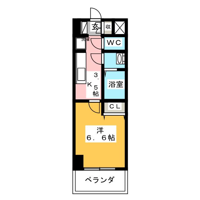 きさらぎ２１の間取り