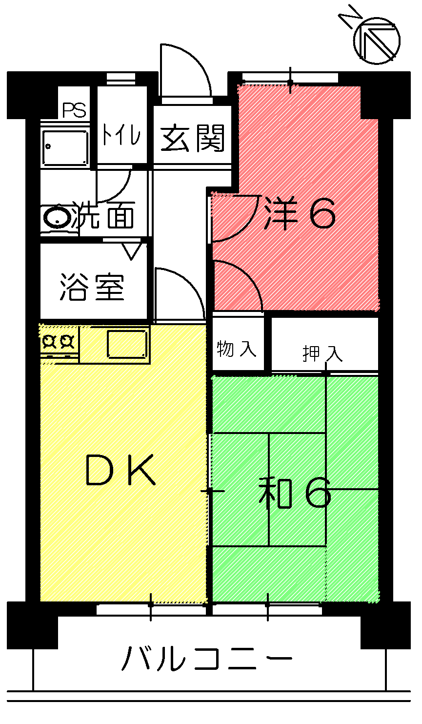 ニシムラエコノム野洲の間取り