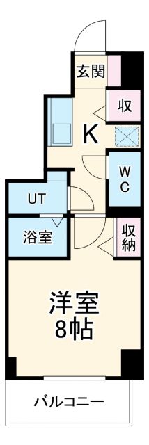 ファステート名古屋駅前アルティスの間取り