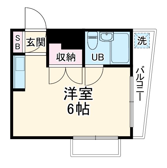 名古屋市名東区神丘町のマンションの間取り