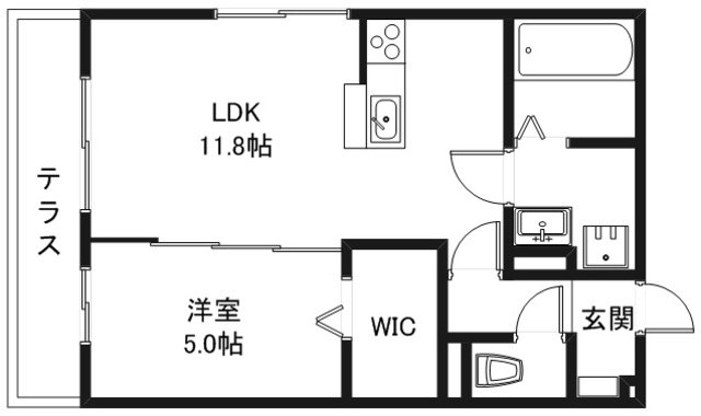 アリア守山の間取り