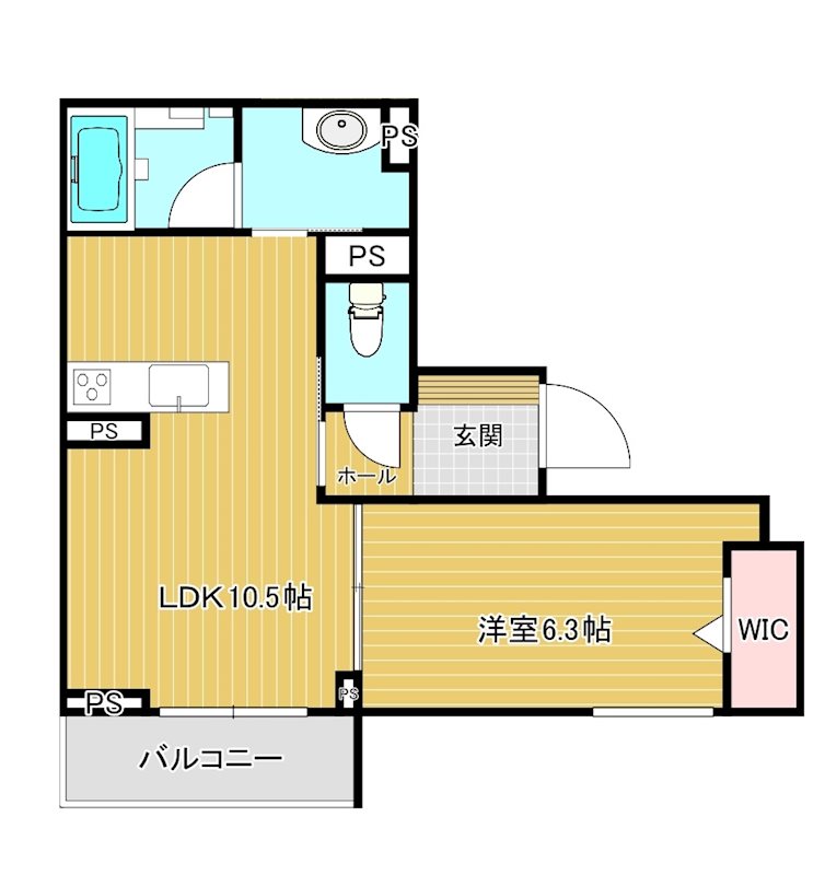 グランレーヴ大宮西の間取り