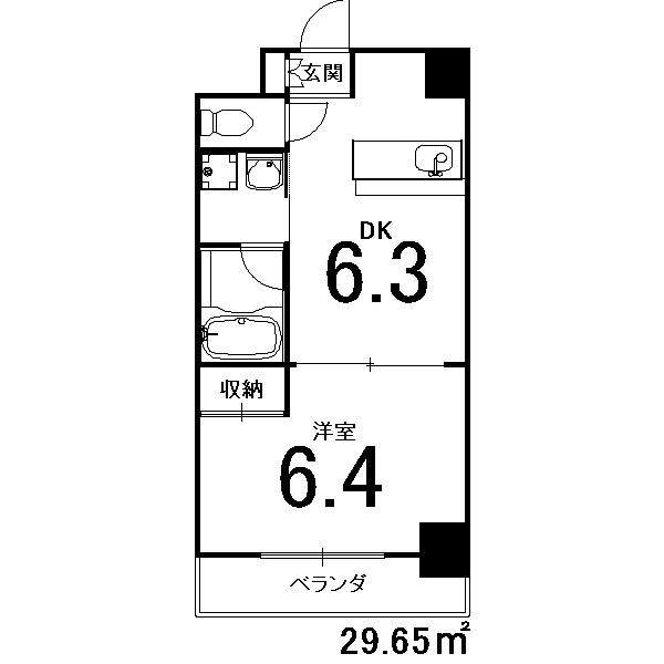 アンシャンテの間取り