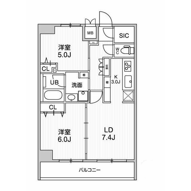 レオーネ南千住IIの間取り