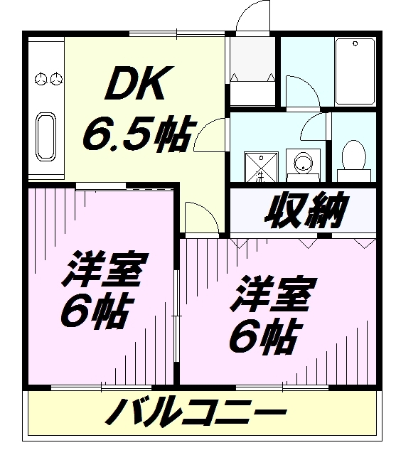 エクセレント８８の間取り