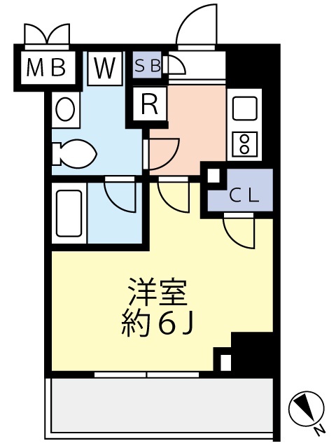 グランヴァン元住吉の間取り