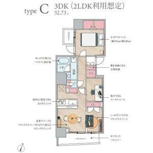 S-RESIDENCE日本橋馬喰町Aereの間取り