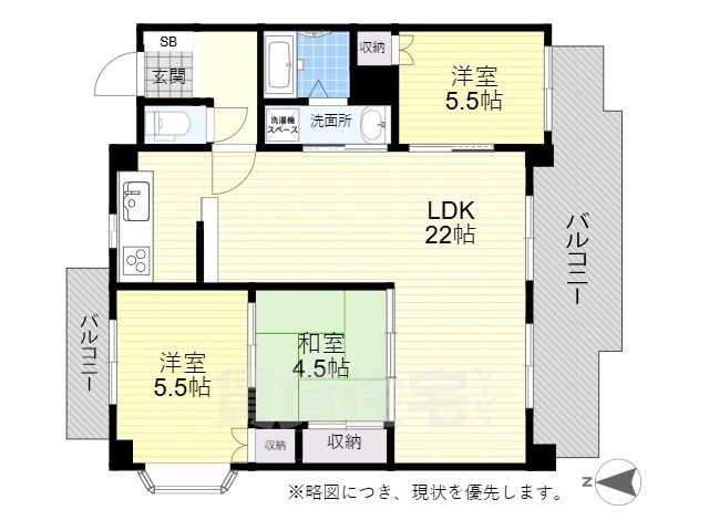 ノーブル滝子の間取り