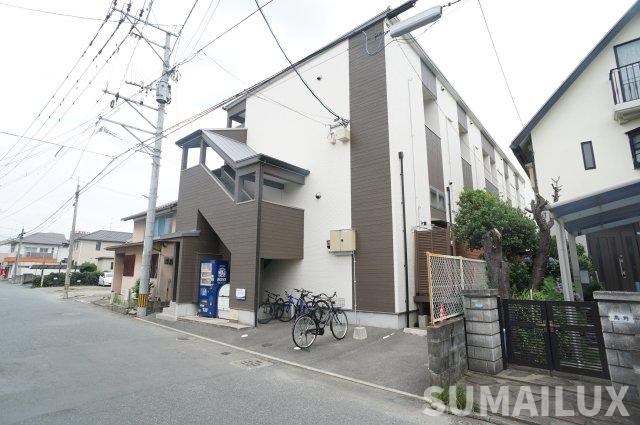 【熊本市中央区琴平本町のアパートの建物外観】