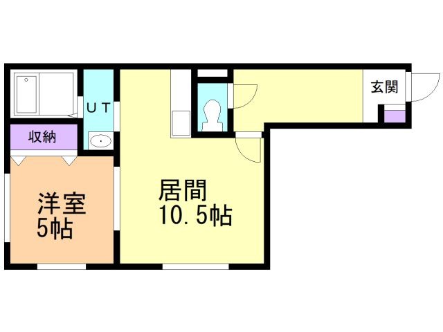 【北広島市東共栄のマンションの間取り】