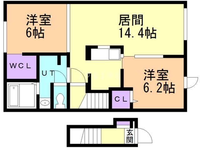 エクセルハイツ　モアの間取り