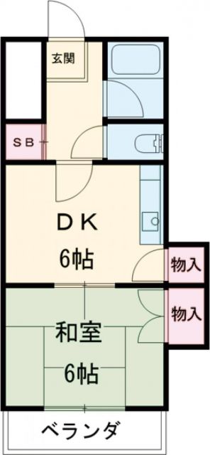 【北区西が丘のマンションの間取り】