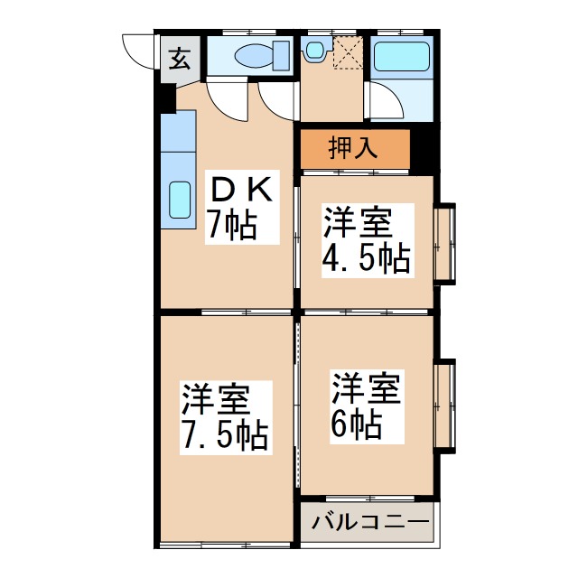 ハイグレードマンションの間取り