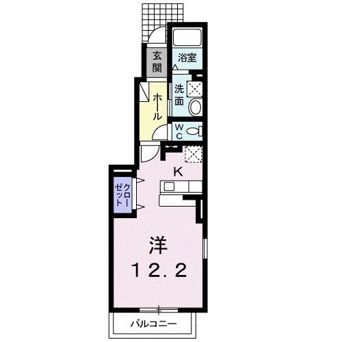 プレッソ万寿の間取り