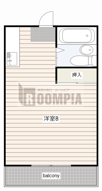 プチコーポみさの間取り