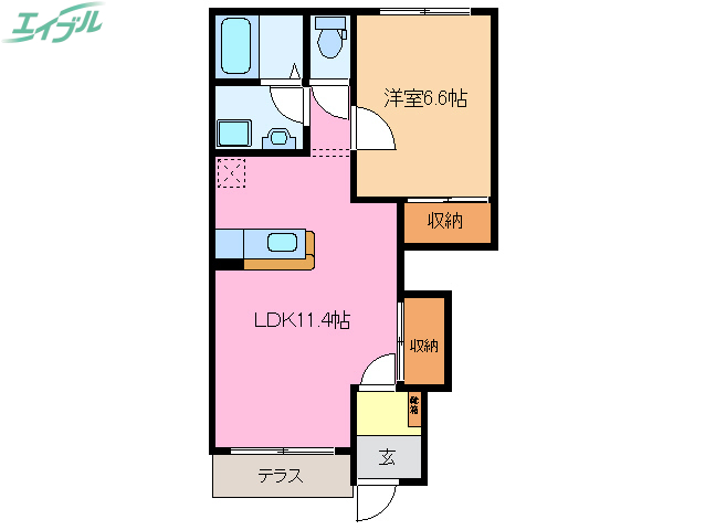 マシェリの間取り