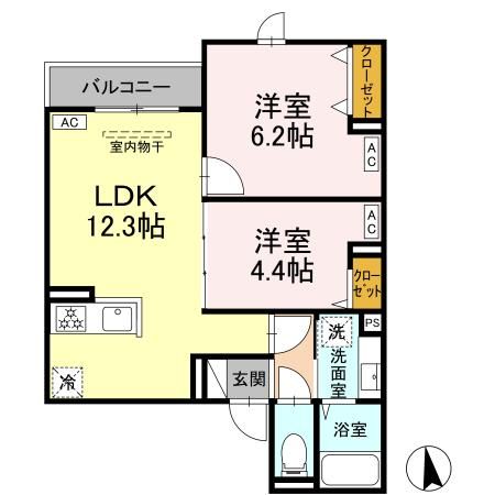 中野区弥生町４丁目ＰＪの間取り