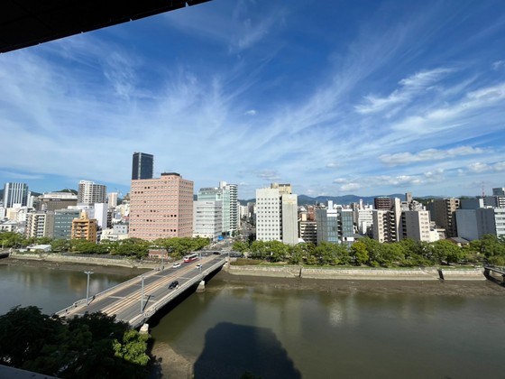 【広島市中区銀山町のマンションの眺望】