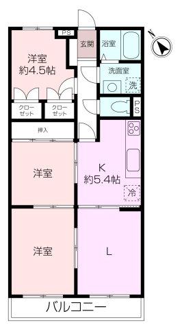 エクセレンス洋光台の間取り