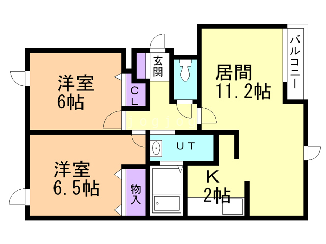 ディア真栄の間取り