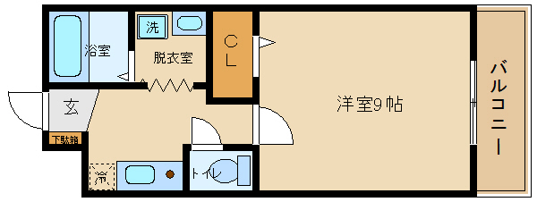 クレパレスIIの間取り