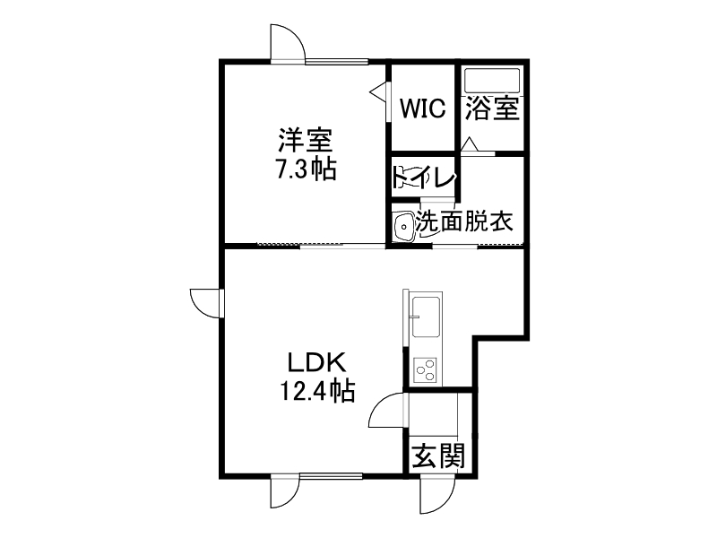 ル・シエールIIの間取り