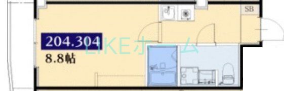 ＳＫビル拾参番館（業）の間取り