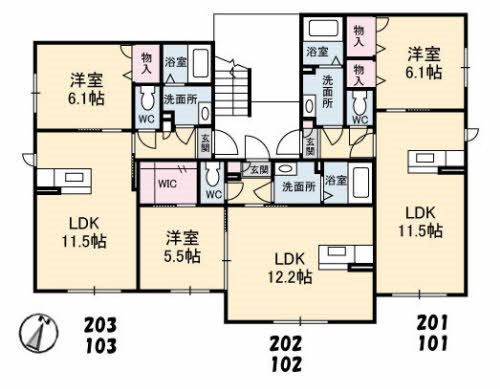 【スカイメゾン?の間取り】