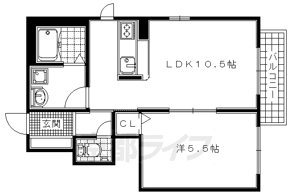 エスポワール六番館の間取り