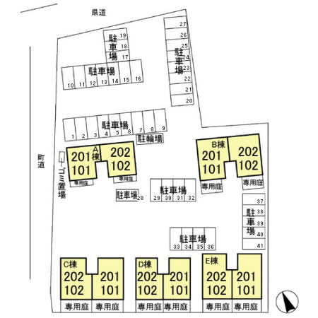 【邑楽郡明和町須賀のアパートのその他】