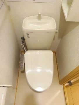 パールハイツ　トイレ　シャワー付トイレ