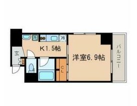千葉県松戸市松戸（マンション）の賃貸物件の間取り