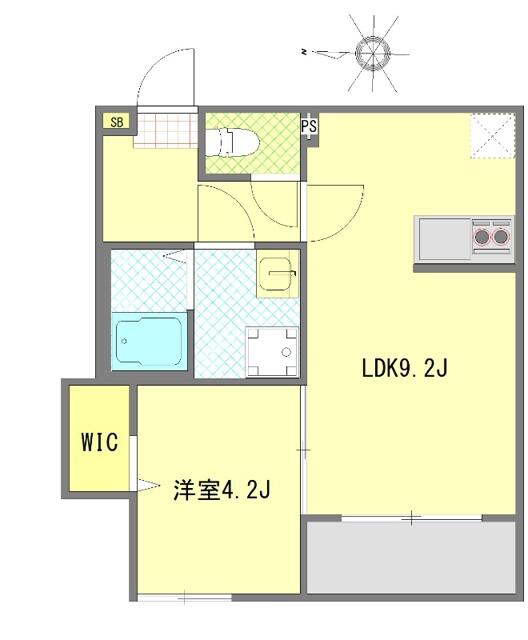 サザンの間取り