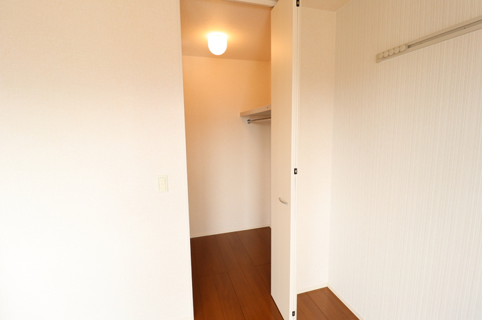 収納　ウォークインクローゼット