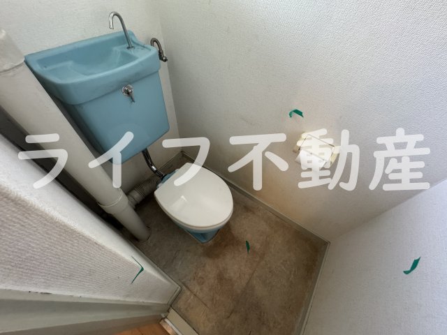 トイレ　ゆったりとした空間のトイレです