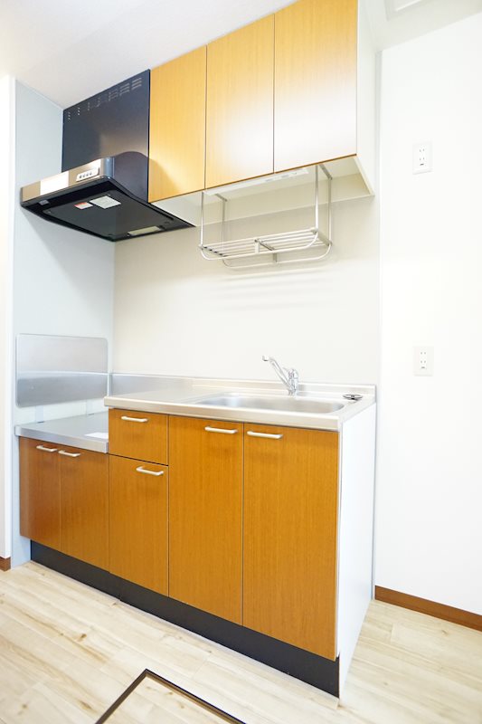 キッチン　2口コンロ設置可能です。