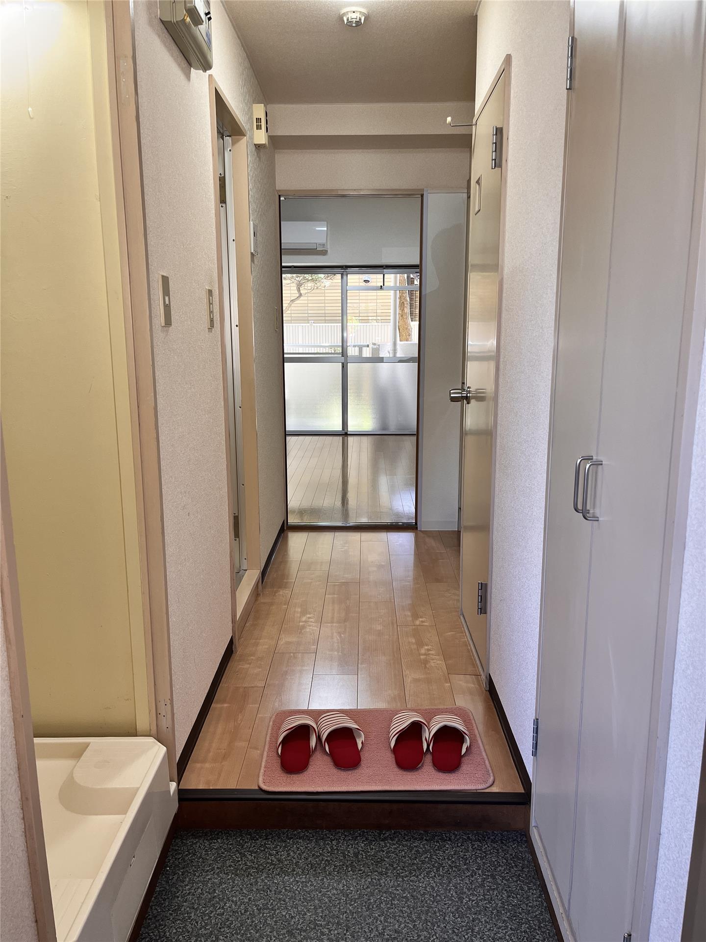 玄関　写真は反転タイプの別部屋です。